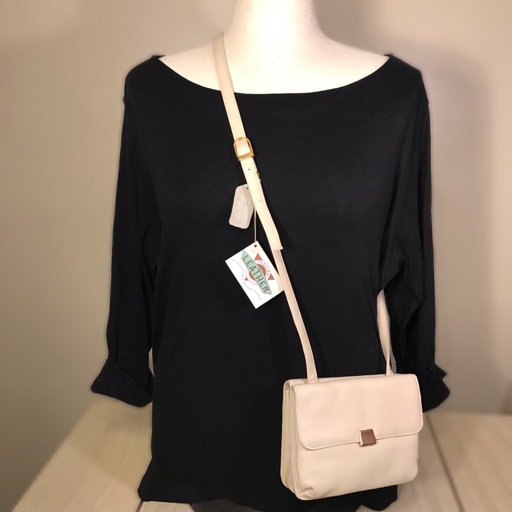 Strada leather crossbody purse/wallet bag